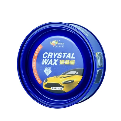 Factory Direct Sales Crystal-Plated Wax for All Car Models, Diamond Gloss, Anti-Dirt, Waterproof Car Wax to Enhance Mirror Shine (Car wax) - universal-car-ceramic-coating-wax-120g-includes-towel-sponge