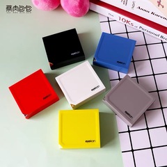 Keda contact lens case companion box solid color contact lens simple care box k-1821 magnetic induction cold color