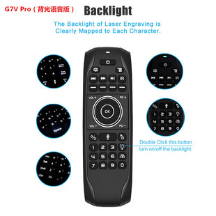 G7V PRO �Z���o���w��&�I�P USB2.4G �b���� LED���� �t��W��