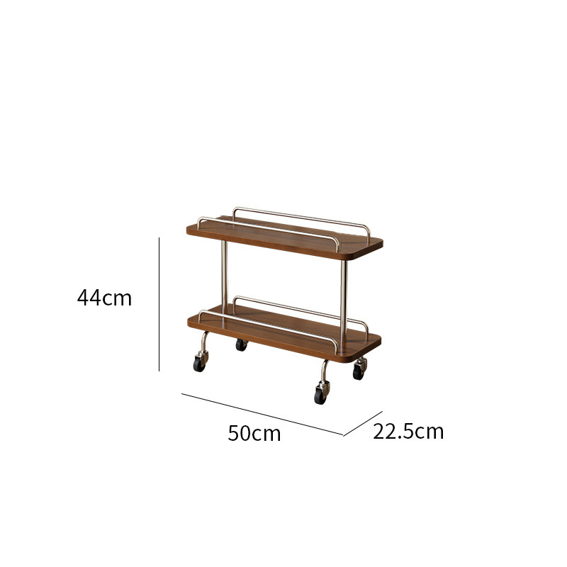 Caminillo de almacenamiento de estilo medieval movible sofá retro borde de varias ideas simples