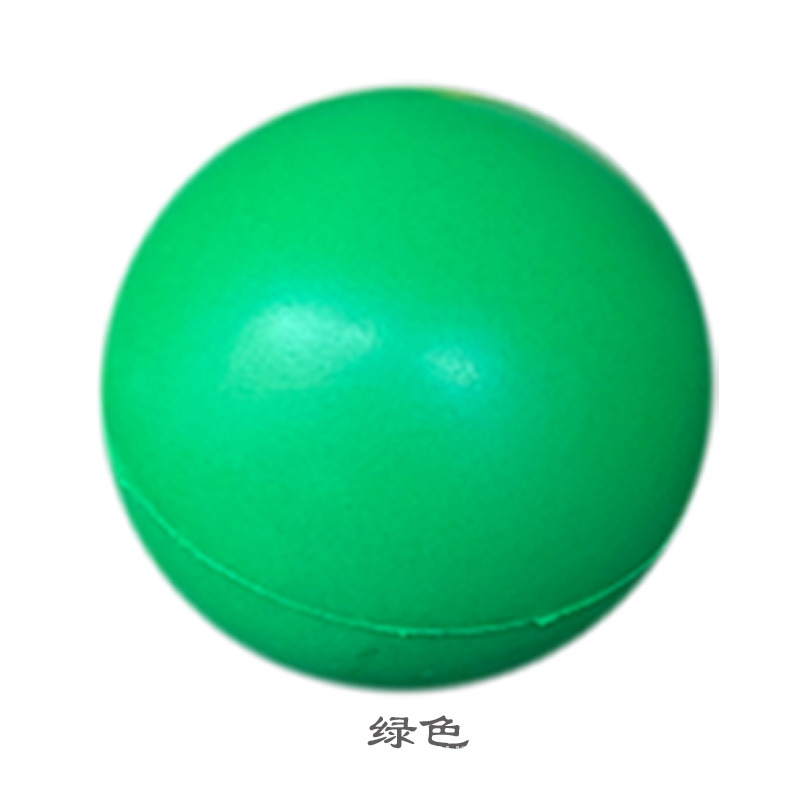 Fabricante en stock sólido brillante pu agarre bola espuma bola descompresión ventilación rehabilitación agarre bola múltiples especificaciones y colores