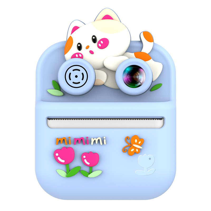 Comercio exterior cámara infantil fotocamera de impresión de dibujos animados lindos HD fotocamera antes y después de la foto personalizada