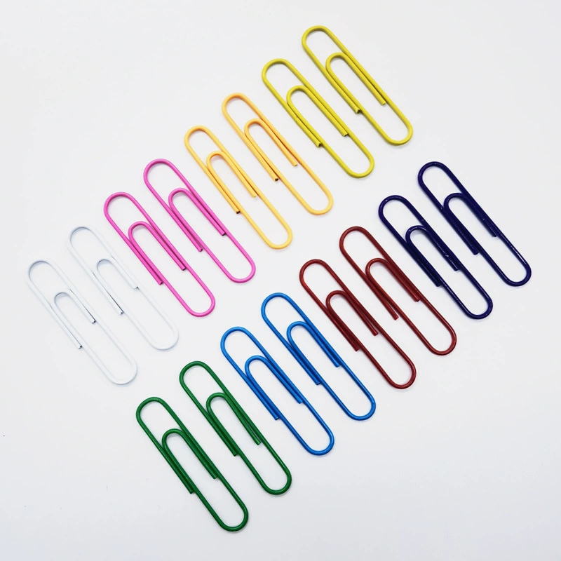 Оптовая продажа, цветные пластиковые закладки для бумаги, специальные закладки для бумаги, офисные скрепки для бумаги 28/33/50 мм, канцелярские принадлежности