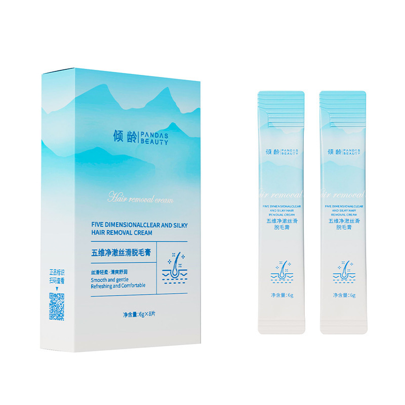 Crema Depilatoria Suave y Sedosa Humidificación para Piernas, Cara, Axilas y Brazos image 7