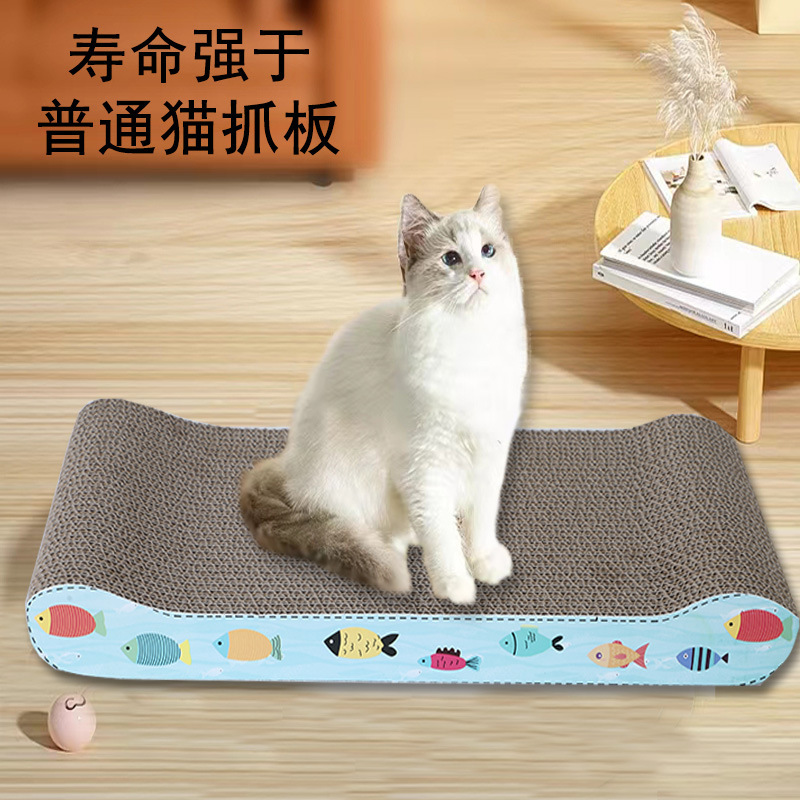 ペット用品のメーカー直販、傷つきにくい爪と大きな段ボール猫スクラッチボード、漫画の欠けにくい猫のおもちゃ卸売|undefined