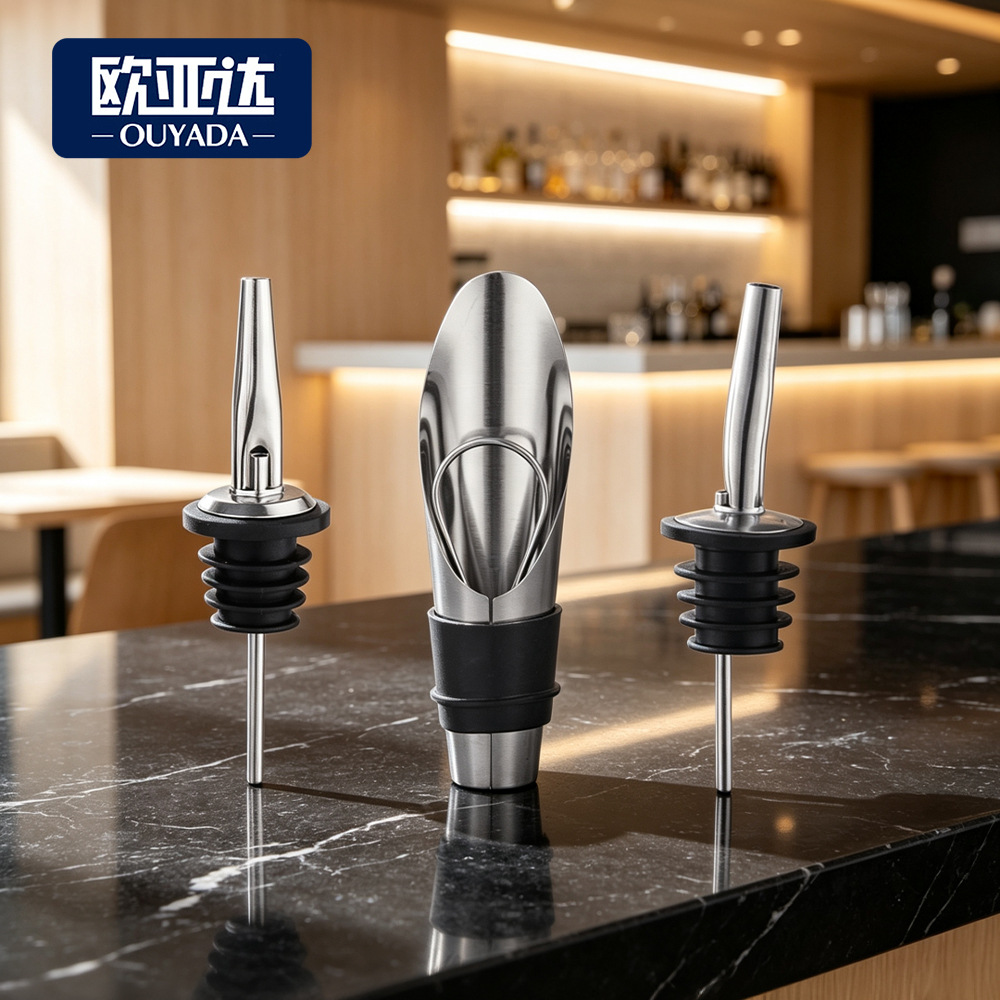 silicone wine dispenser stainless steel