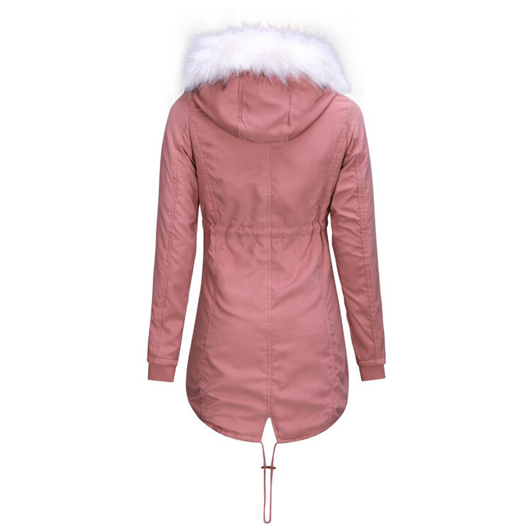 Women's Mid-length Cotton Coat For Women Winter Style_voghion.com