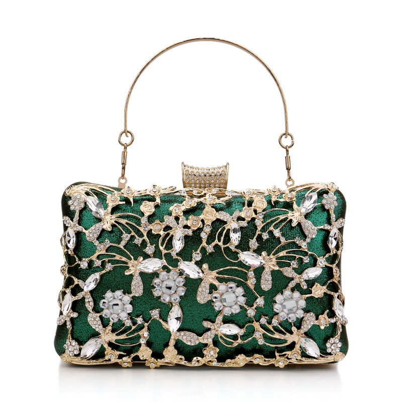 Cross-Border Popular Diamond-Encrusted Evening Bag for Women, Fashionable and Versatile, Light Luxury Clutch Bag, Exquisite Dress Matching Handbag Cross-Border Popular Diamond-Encrusted Evening Bag for Women, Fashionable and Versatile, Light Luxury Clutch Bag, Exquisite Dress Matching Handbag