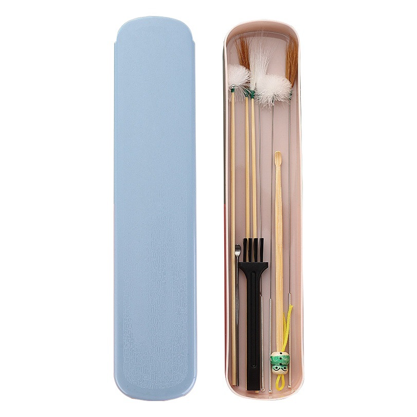Ear-Picking Spoon, Luminous Ear-Picking Spoon, Goose Feather and Chicken Feather Stick, Cleaning Ears, Removing Earwax, Ear-Picking Tool Set in Stock