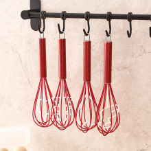 手动创意硅胶打蛋器圣诞系列烘焙工具奶油打发器手持蛋清搅拌器