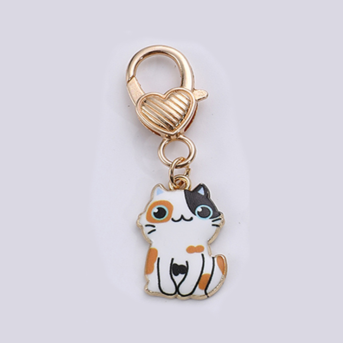 표현 고양이 주황색 패턴