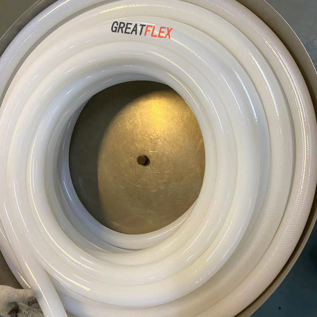 GREATFLEX卫生级高压蒸汽网纹管透明硅胶编织管包邮BP20