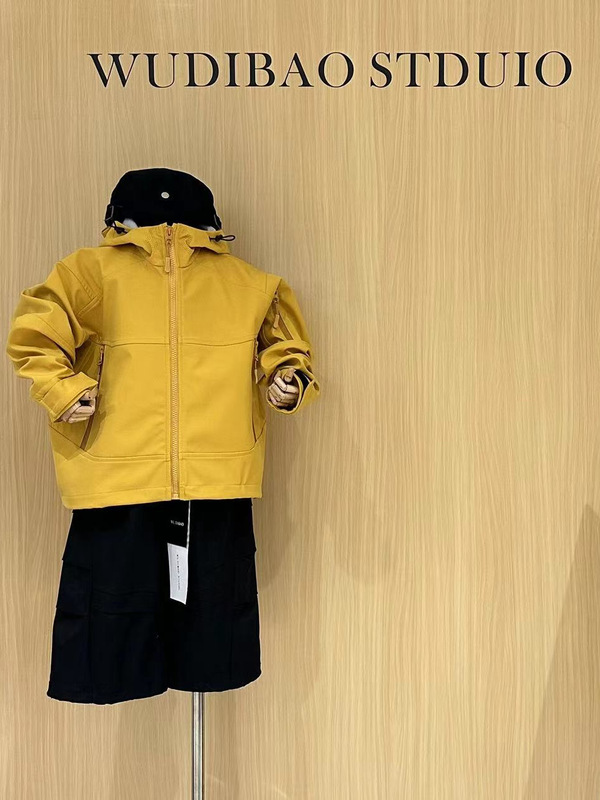25秋季新款儿童冲锋衣初壹服饰儿童硬核户外百搭三合一冲锋衣外套|undefined