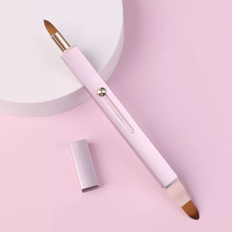 Handheld automatic double-sided concealer brush, new collection, no trace, (Physicals)