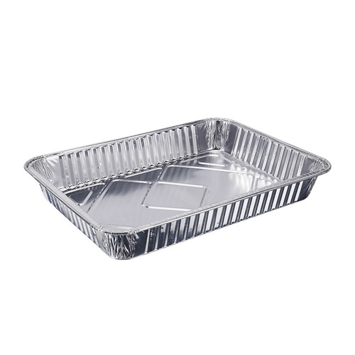 Extra large thickened tin foil box, large capacity aluminum foil lunch box, barbecue crayfish, grilled fish, takeaway packaging, large lunch box