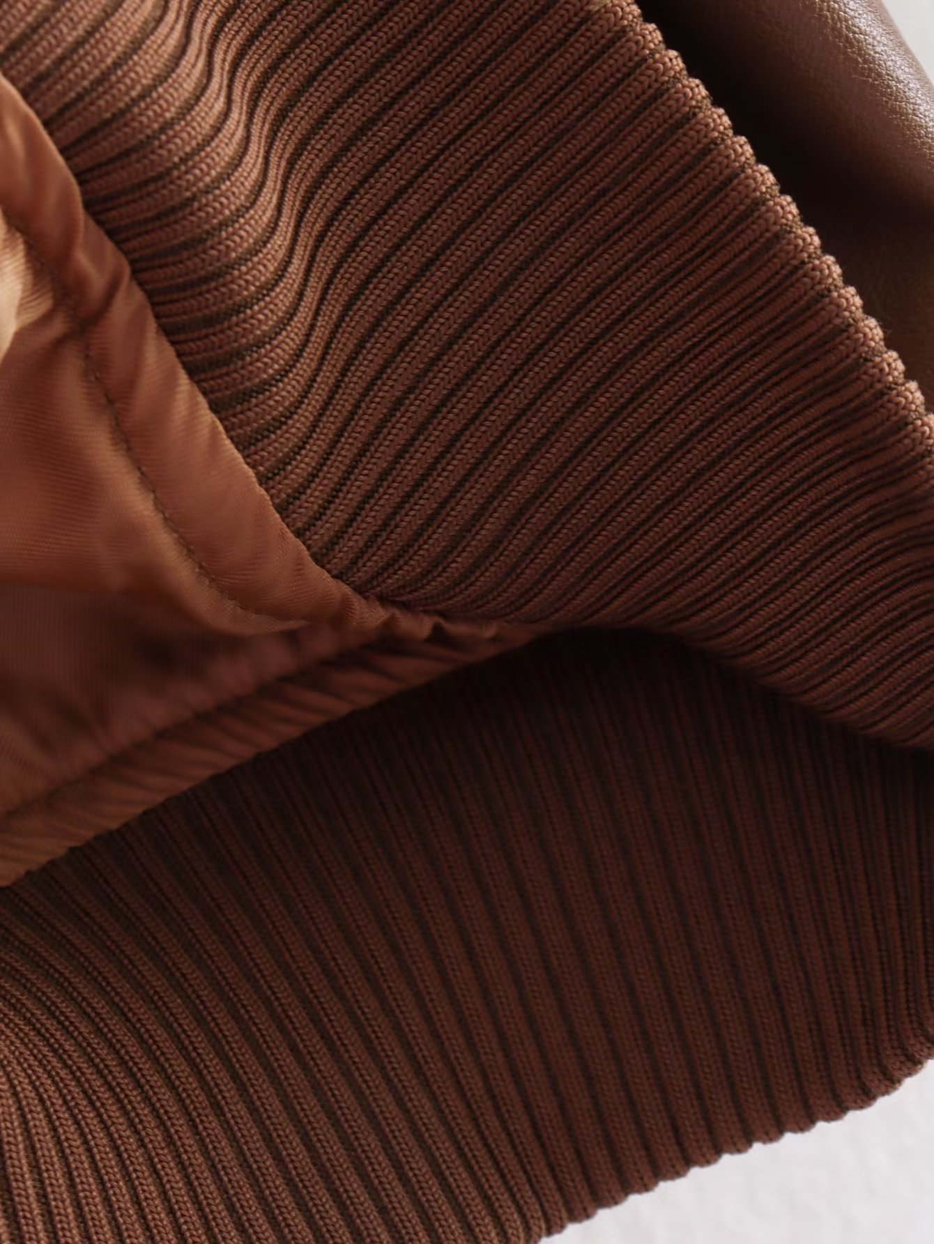 Title 12, Chaqueta Corta de PU para Mujer Elegante y Vers...
