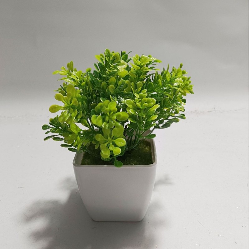 Amazon シミュレーション小さな鉢植え装飾品ホームユーカリローズリーリビングルームデスクトップ装飾造花プラスチック鉢植え|undefined