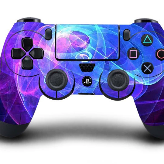 Подходит для PS4 рукоятки пленка, прозрачное складское место, безупречная пленка производитель прямой волос наклейка цветная наклейка случайный 0.5
