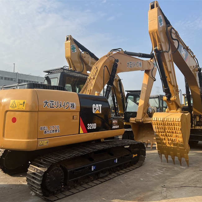 Perenne comercio exterior directo de segunda mano Carter 320D excavadora rendimiento de alta calidad noventa por ciento image 3