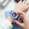 Ultra, cartoon children's watch, Ultraman Tiga, light watch for kindergarten for elementary school students, toy, 3-12 years