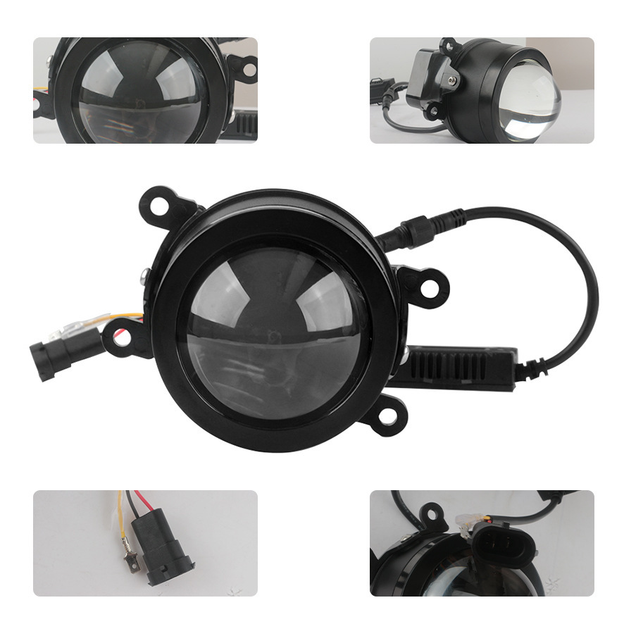 Aplicable a 2014 Honda CR-V Dual Spotlight Fog Lamp Front Bumper Lamp Fog Lamp Assembly Switch Harness
