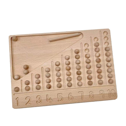 Montessori Calculation Board, a counting educational tool