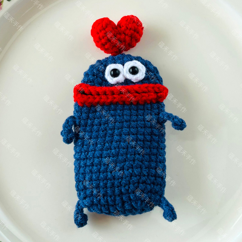 네이비 블루 하트