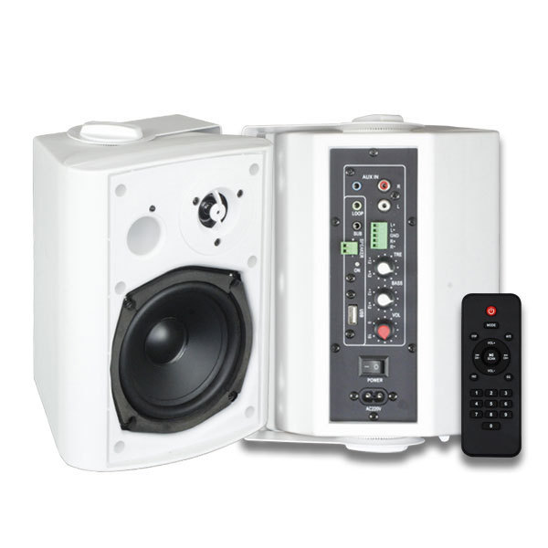 English Version of Tianlai 5inch Fixed-Resistance Bluetooth Active Wall-Mounted Speakers Indoor Store Background Music Speaker Set A5B English Version of Tianlai 5inch Fixed-Resistance Bluetooth Active Wall-Mounted Speakers Indoor Store Background Music Speaker Set A5B
