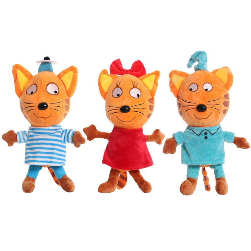 Плюшевая игрушка, кукла, для импорта, котенок, подарок на день рождения