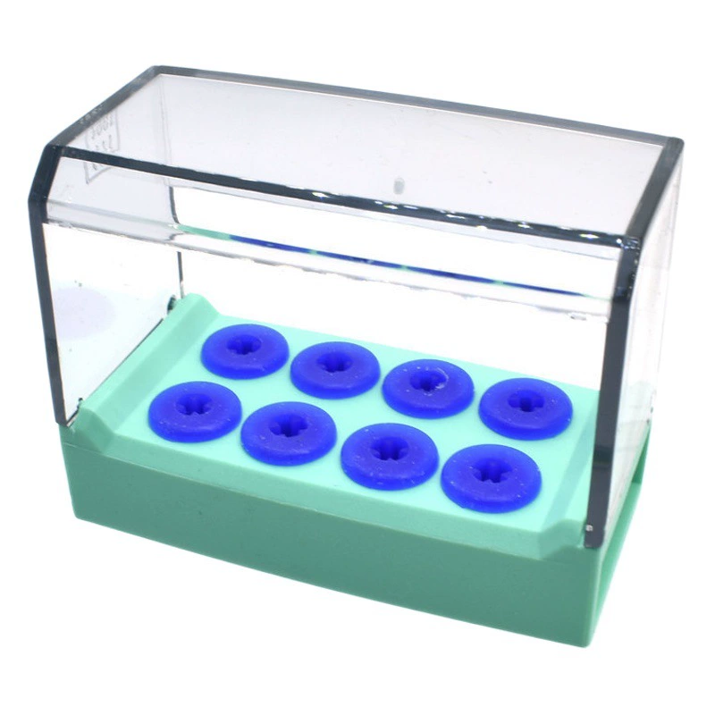 Держатель для стоматологических наконечников на 8 отверстий, низкоскоростной, коробка для хранения и дезинфекции, для сверл и рабочих наконечников, хит продаж для трансграничной торговли
