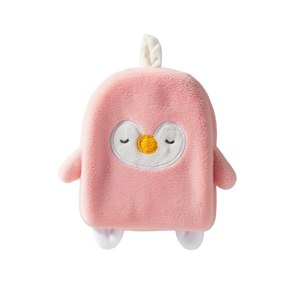 Coral polar toalla de mano creativa colgando toalla de mano Linda toalla absorbente toalla de mano engrosada toalla de mano del hogar al por mayor