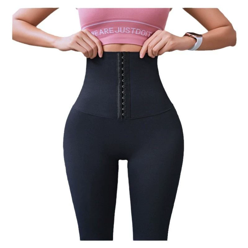 Waist belt, leggings, trousers, sports suit, overall for gym, multicoloured shark, high waist