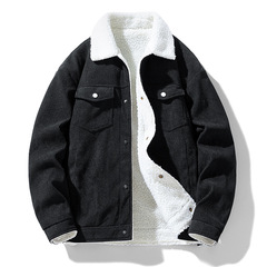 子羊のベルベットを厚くしてカジュアルなレトロな襟をひっくり返したジャケット綿服のコーデュロイコートは日常的に