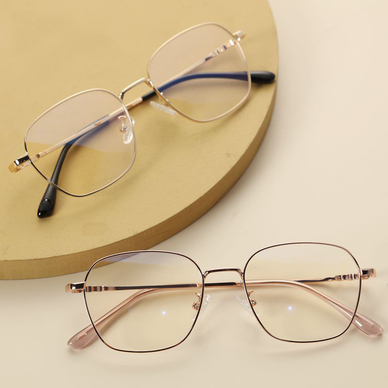 M8870新款金属防蓝光护目镜文艺学生平光镜多变框架眼镜可配镜