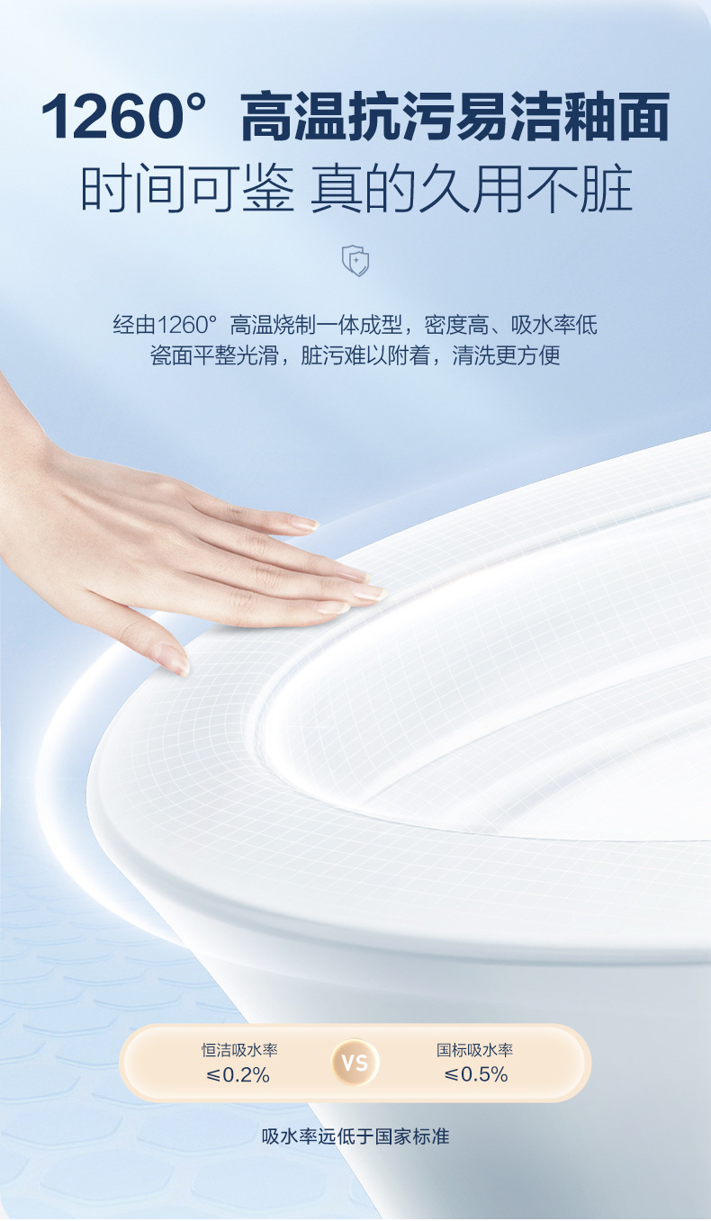 Rear toilet wall drainage toilet project toilet seat Item Picture