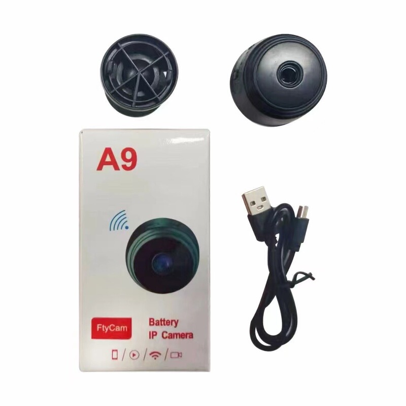 BK foreign trade battery monitoring outdoor A9 black bean wireless wifi network sports camera buckle home monitor