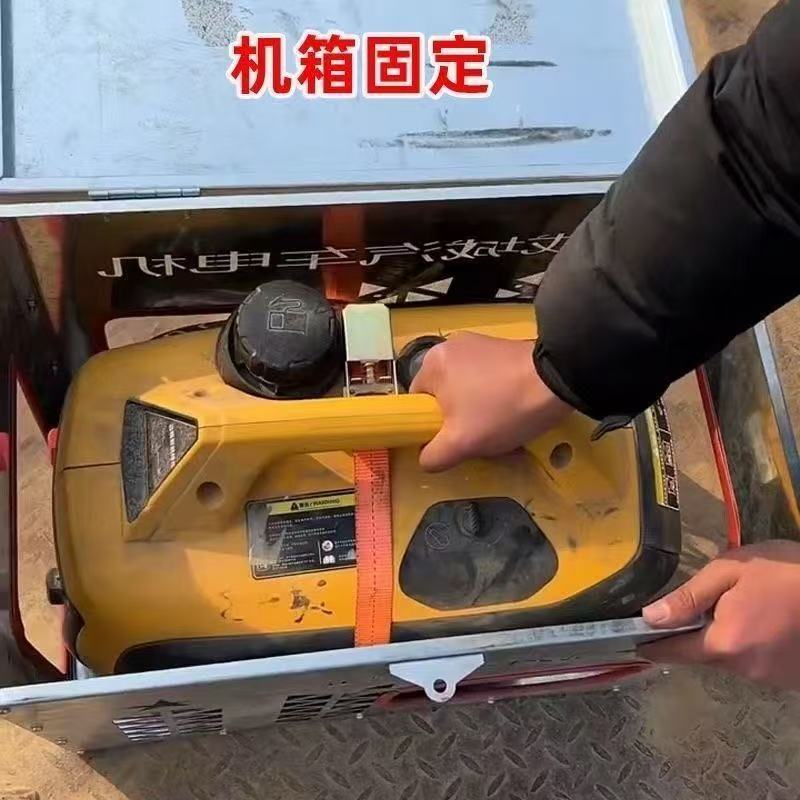 Cross-Border 25mm Small Ratchet Tensioner Polyester Strap Truck Binding Strap Luggage Motorcycle Binding Device Rope Tightener