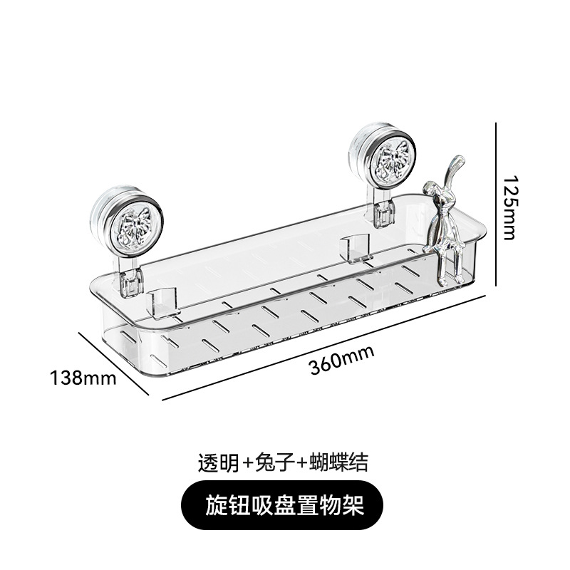 Baño ventosa rack inodoro lavabo inodoro sin perforación tipo de pared rack de almacenamiento de pared percha de cocina image 10