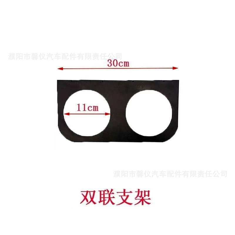 Zhongji 4 pulgadas lámpara redonda tipo fijo fijo semirremolque LED luz trasera luz única luz blanca amarilla roja freno de dirección hacia atrás