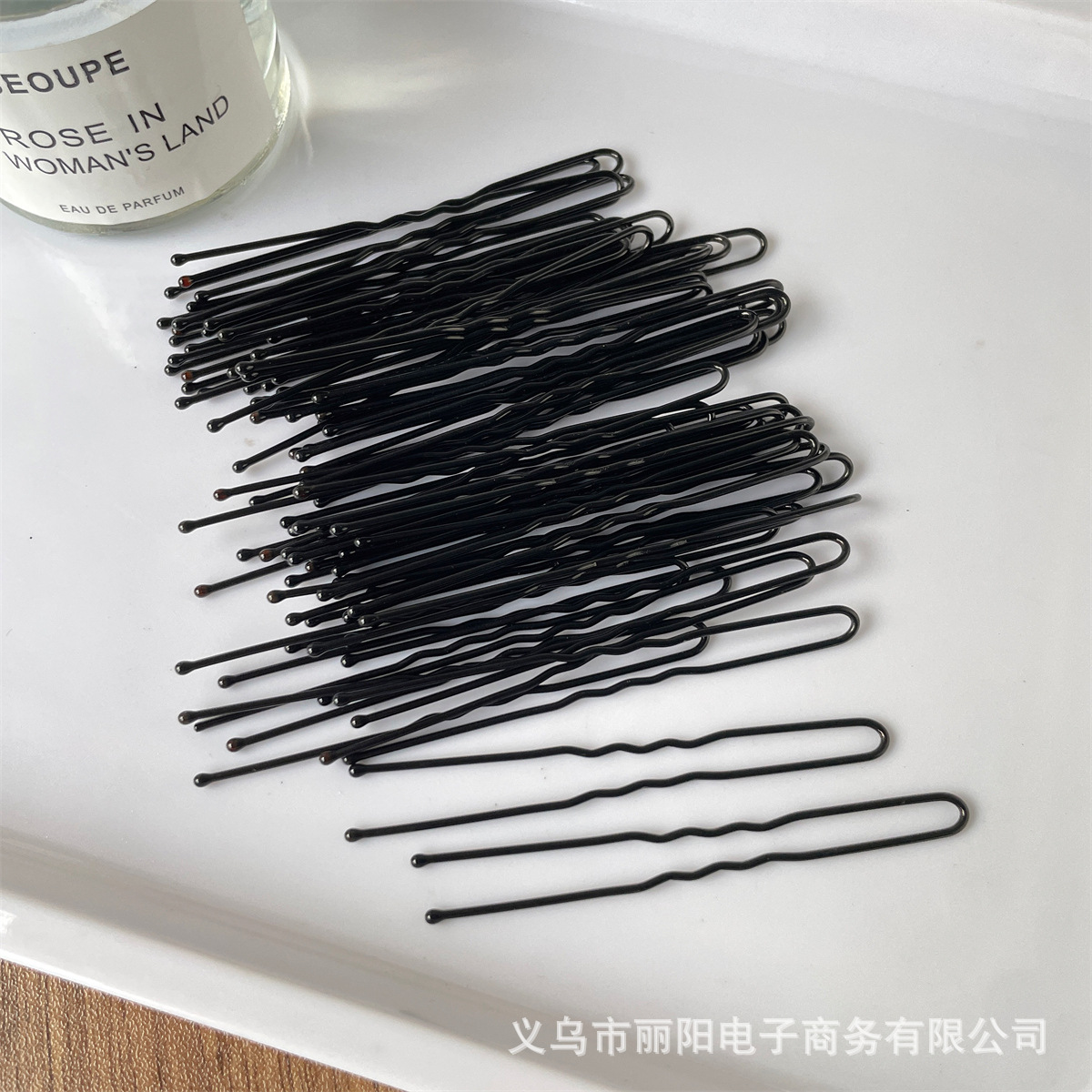 머리핀과 머리핀을 위한 새로운 두꺼운 검정색 U자형 클립, 기본 측면 클립, U자형 클립 헤어 액세서리 도매