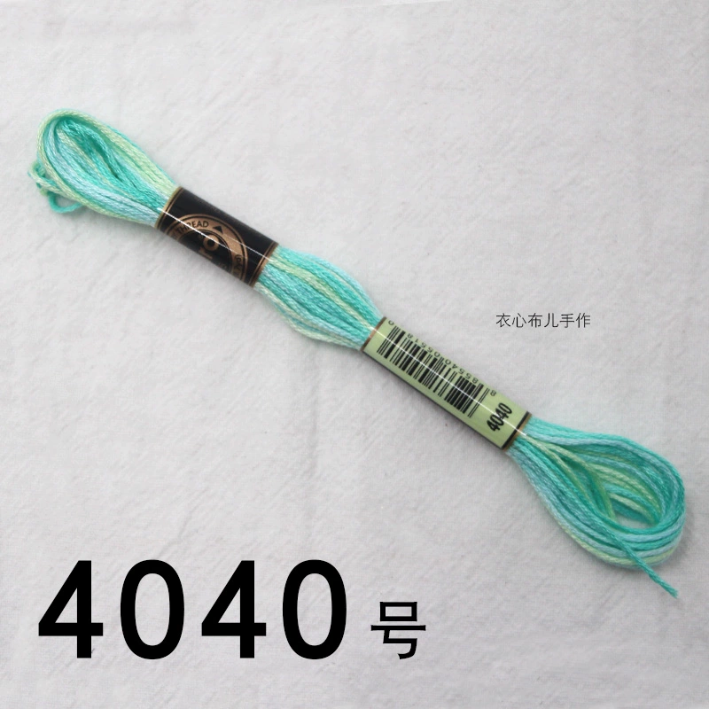 ♤Опционально 78-цветной сегмент dyed нитки для вышивки градиентная двухцветная нить для вышивки крестом ручной работы