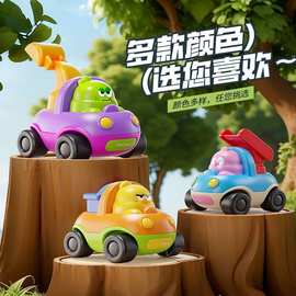 萌宠工程车益智儿童卡通儿童玩具车男孩惯性小汽车游乐场礼品批发