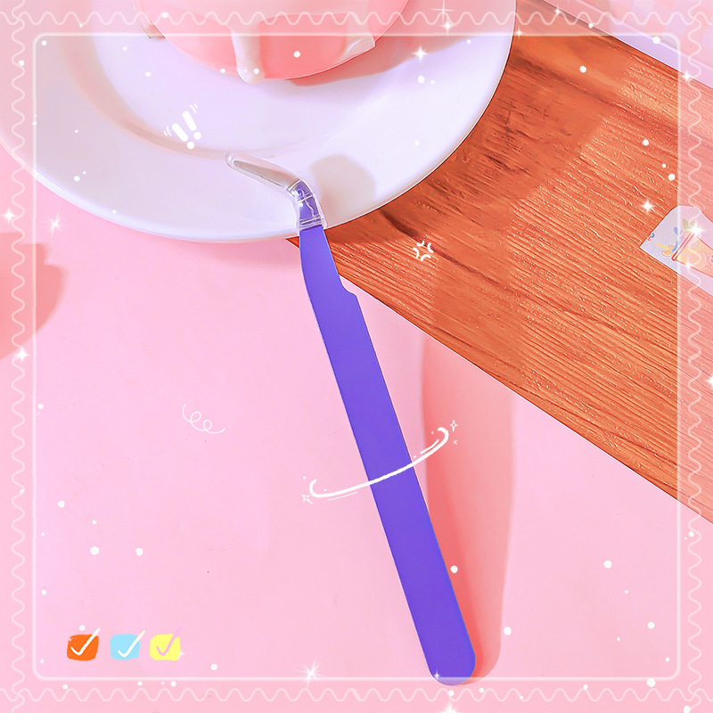 Purple tweezers