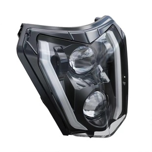 Cross-border off-road motorcycle modification parts LED headlight assembly KTM/EXC/XCF headlamp factory direct sales