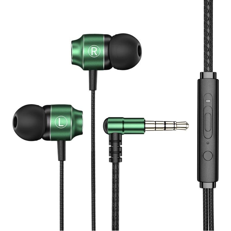 Auriculares con cable para juegos magnéticos de metal codo en la oreja e-sports typec auriculares de reducción de ruido de la computadora del teléfono móvil al por mayor