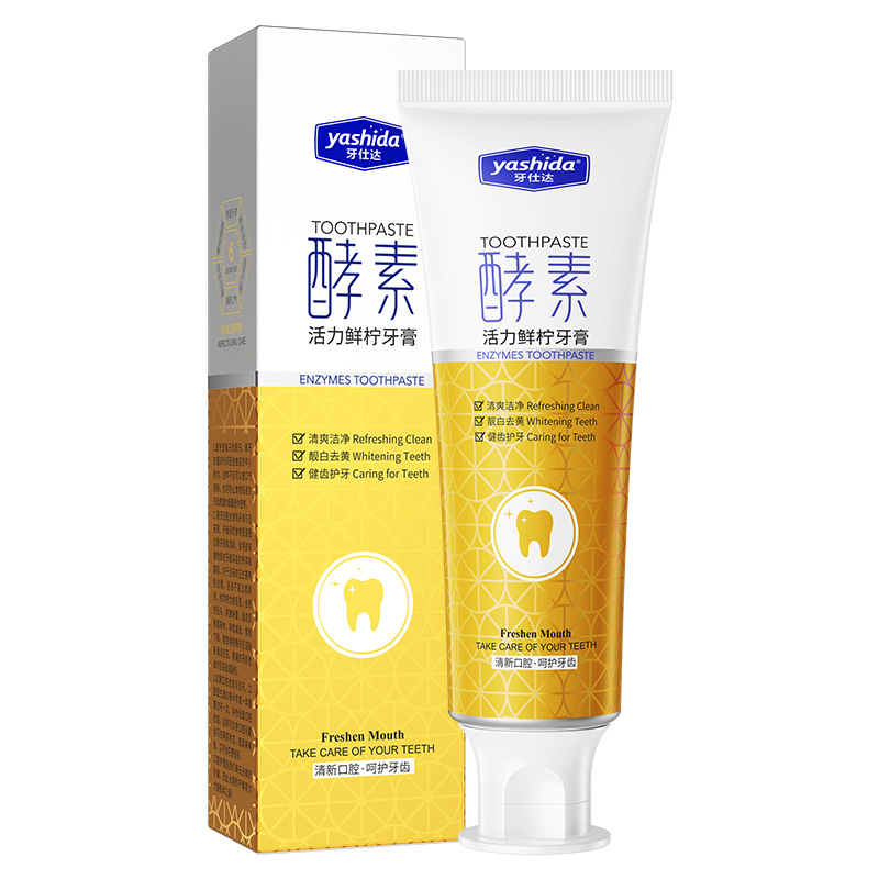 Enzima viva, pasta de dientes limpia, aliento fresco, pasta de dientes para el cuidado oral, productos genuinos al por mayor. image 6