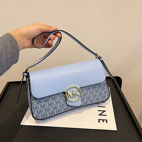 Fashionable Factory Women's New Lady Versatile Commute Bag Retro Crossbody Bag Printed Retro Underarm Bag Bags