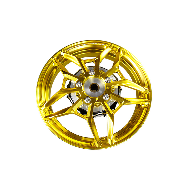 Suitable for 12inch Filano Motorcycle Front and Rear Wheel Hub Modification Parts Cnc Aluminum Alloy Thickened High-Strength Rims