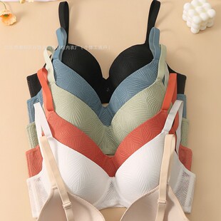 European and American cross-border foreign trade temu is specially for simple and casual gathering, comfortable and sagging-proof women's underwear with steel rings on the back