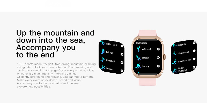 Smartwatch met bluetooth bellen waterdichte sporthorloge_voghion.com